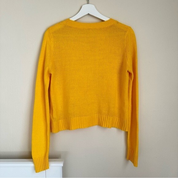 Divided h&m yellow sweater size S - Picture 3 of 10